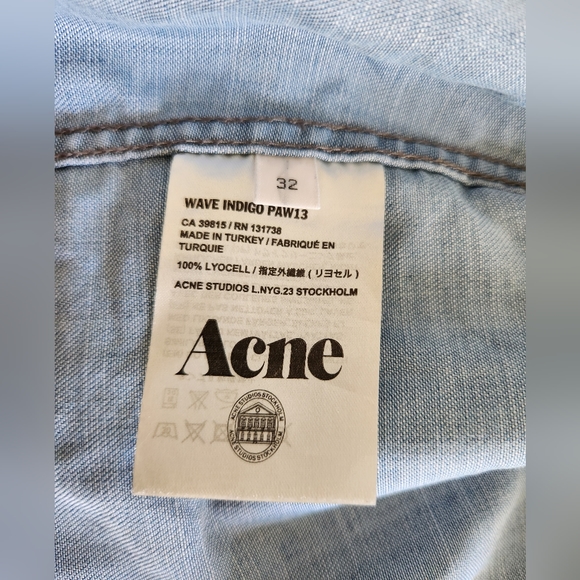 Acne Denim Button Down Top - Picture 5 of 5
